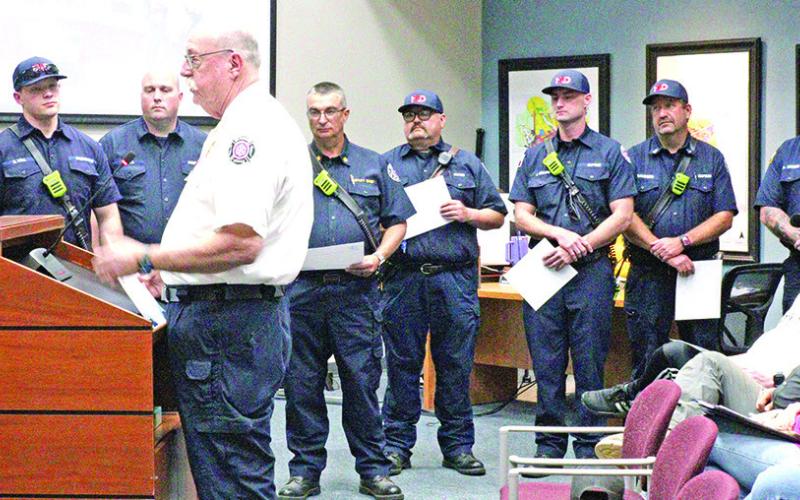 Fire Chief Larry McRae