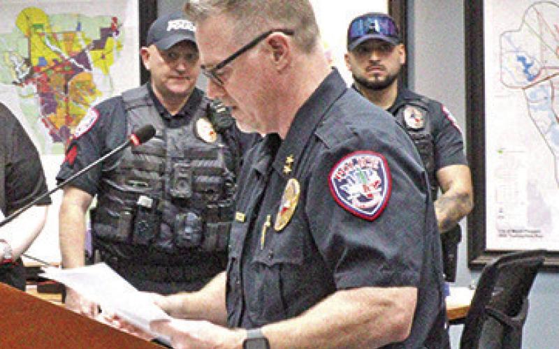 Chief of Police Mark Buhman
