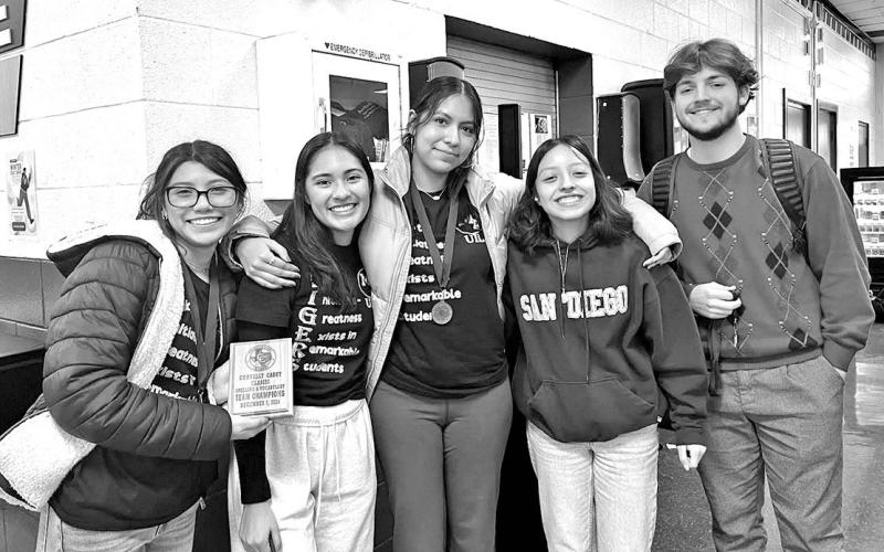 Members of the MPHS UIL Spelling team