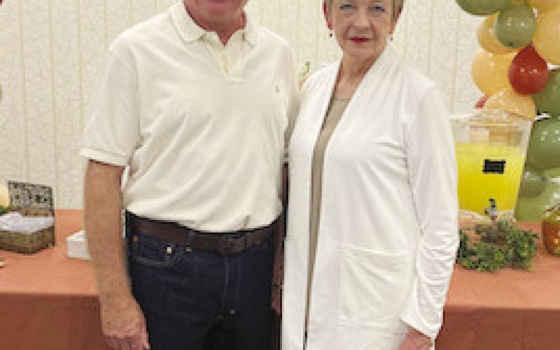 NTCC celebrated the two retiring professors. COURTESY PHOTOS