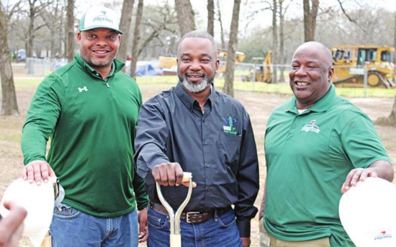 Mount Pleasant, Pilgrim’s break ground on community center