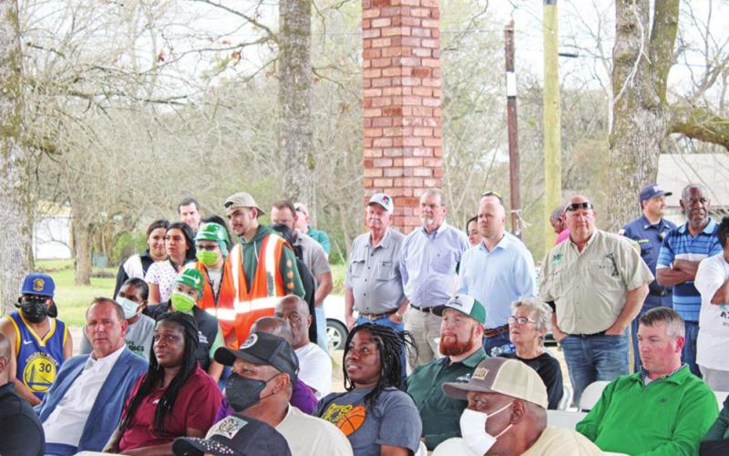 Mount Pleasant, Pilgrim’s break ground on community center
