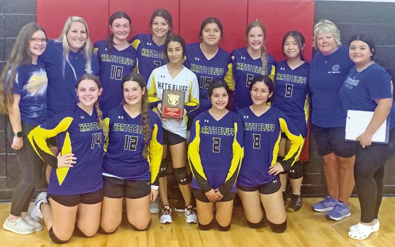 The future is now: HB wins first volleyball trophy