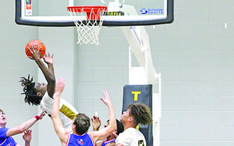 The Tigers claimed the big school crown at the TRMC Tiger Town Tournament