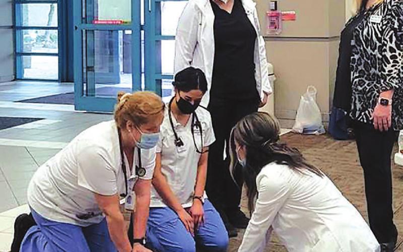 NTCC faculty lend a hand at TRMC Heart Health Fair