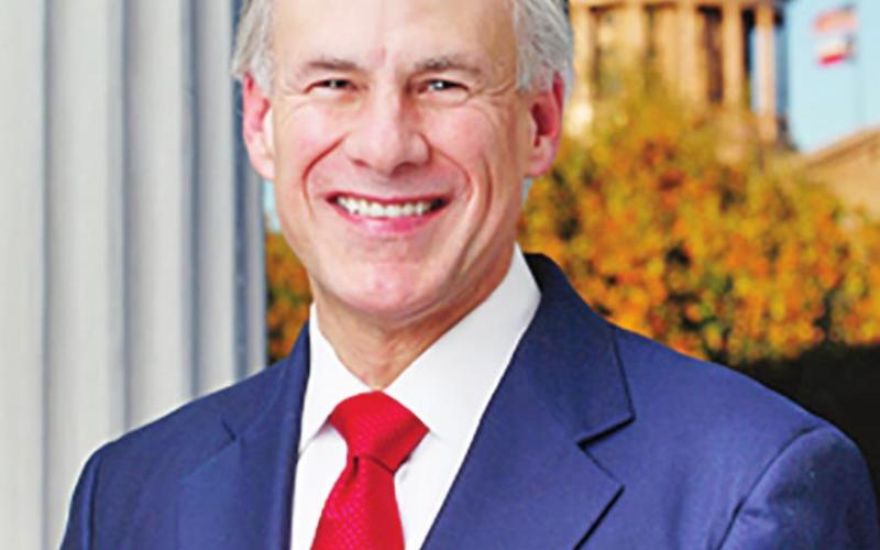 Governor Greg Abbott COURTESY PHOTO
