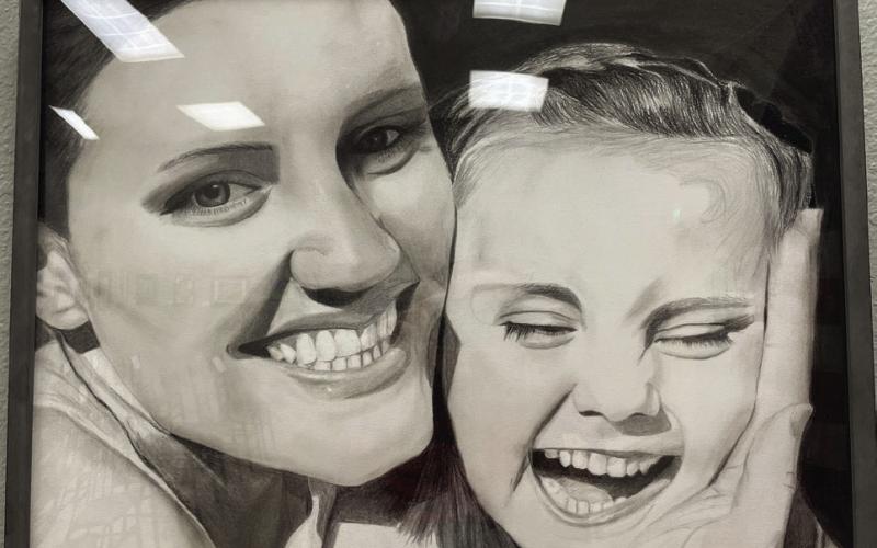 Student artist honored