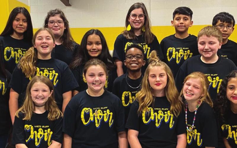 Harts Bluff choir puts on concert