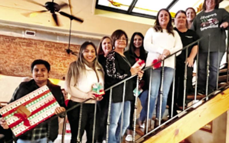 5 Years: April Brannon Stefani Craig Charla Denman Jessica Dorantes Donna Jessee Crystal Nieves Abraham Ramirez Rocio Rodriguez Cris Shipp (not pictured) Carol Vandiver