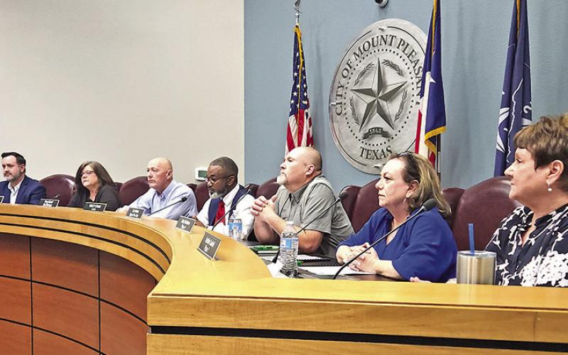 On Feb. 26, the Mt. Pleasant council and mayor voted on Kimberly Meek to be new city manager TRIBUNE PHOTO / NICOLE KIMBALL
