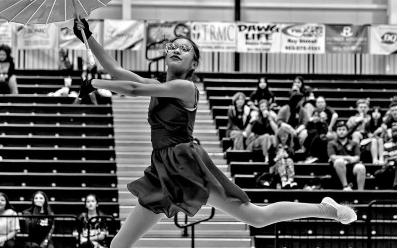Flower Moreno in the MPHS Onyx show based on Tinkerbell
