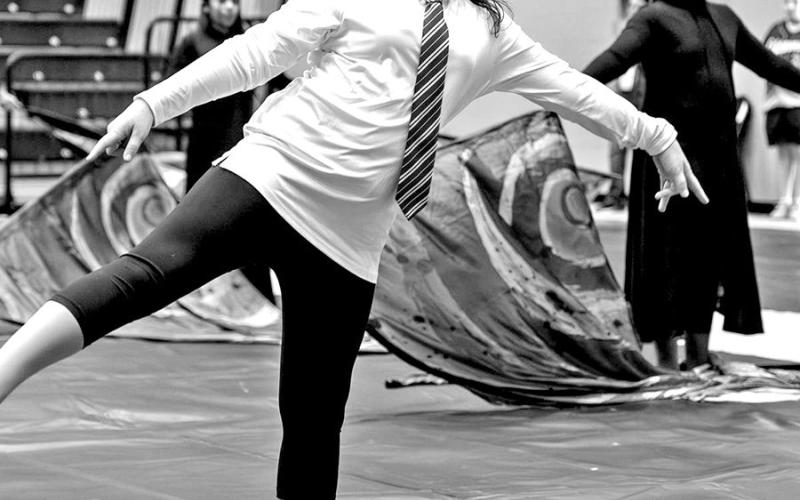 Hadassah Thompson in the Wallace Middle School show based on Harry Potter Photos courtesy of Dark Hearts Media