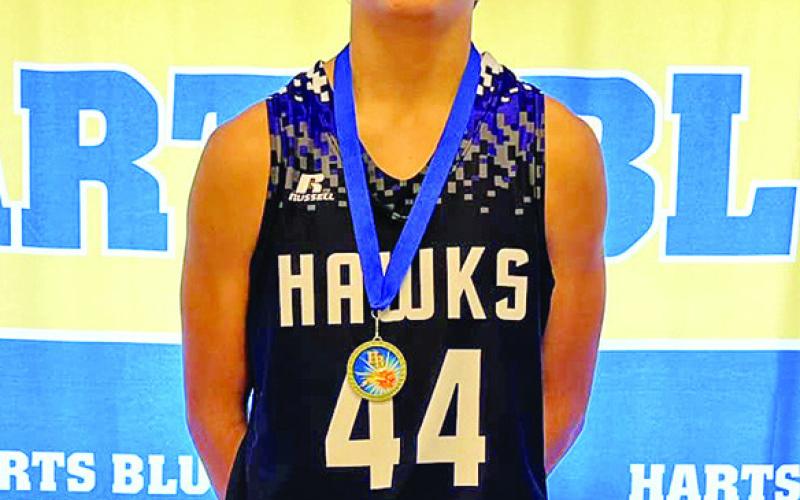 CHAAMP’s David Harrison was one of three local players named to the all-tournament teams. Joining him were Harts Bluff’s Cayden James and Chapel Hill’s Braden Buchanan.