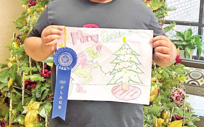 Harts Bluff students earn awards in American National 28th Annual Christmas Contest