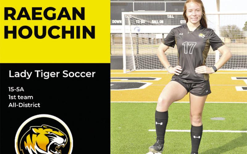 Lady Tiger soccer nets 10 on All District team