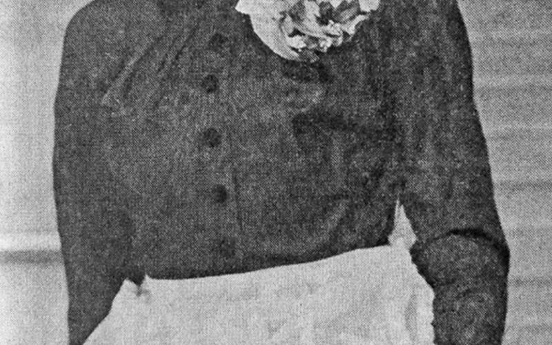 Mrs. Simmons, the centennial baby COURTESY PHOTO