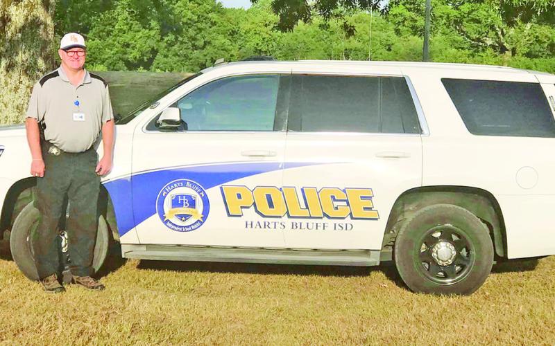 Police Chief Tracy Elliott looks to use the newly formed Harts Bluff ISD Police Department to make the district a safe place for students and staff. COURTESY PHOTO