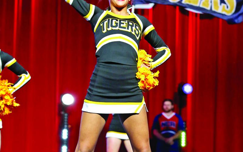 Asia Salters pumps up the crowd