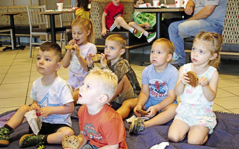 Storytime with a side of chicken (not beef!)