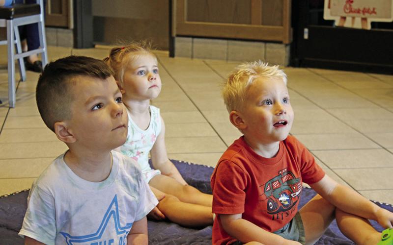 Storytime with a side of chicken (not beef!)