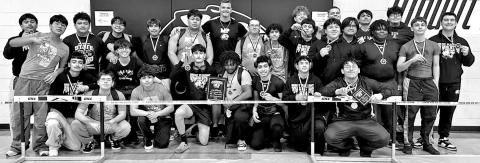 The Tiger Powerlifting team placed 1st at their home meet Courtesy Photo