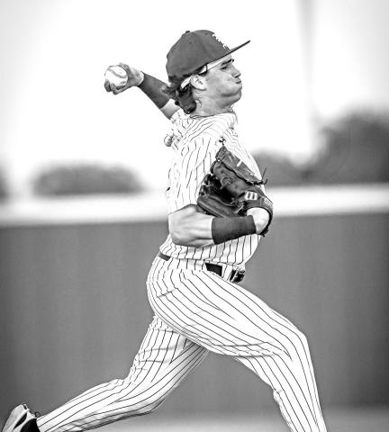 Dax Price slings one towards the plate versus the Dragons. Price struck out 11 in 5 no hit innings.