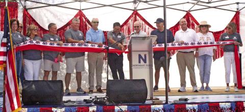 President of NTCC, Dr. Kevin Rose cut the ceremonial ribbon in honor of NTCC’s past and future.