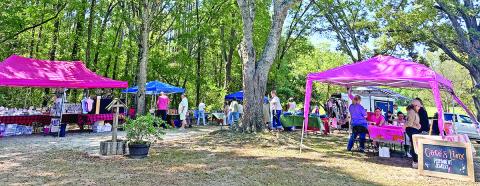 Community flea market draws crowds to Folktale Venue