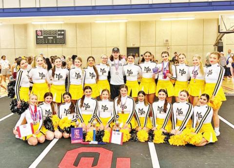 The 2022-2023 MPHS Cheer squad COURTESY PHOTOS
