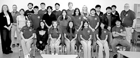 The inaugural Mount Pleasant High School Chick-Fil-A Leader Academy COURTESY PHOTO