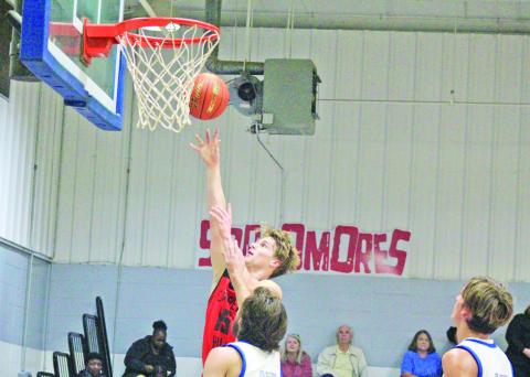 Braden Buchanan and the fifth-ranked Chapel Hill Red Devils started district play 2-0 with wins over Winona and Mount Vernon. The Devils traveled to Winnsboro Tuesday and host Mineola Friday. TRIBUNE PHOTOS / QUINTEN BOYD