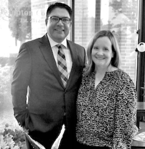 Dr. Rose with this wife, Tracie. Courtesy photo
