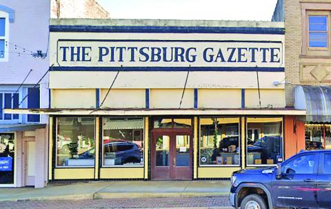The Pittsburg Gazette, located at 112 Quitman Street, will now host the Mount Pleasant Tribune office.