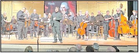 The Mount Pleasant Chamber Orchestra under the direction of David Mills Courtesy photos