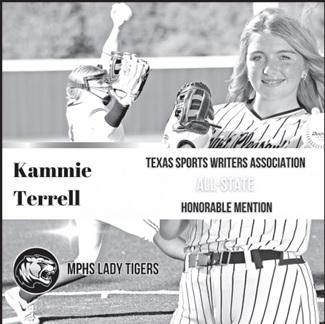 MPHS freshman  chosen for Texas  Sports Writers  Association  All-State  softball team