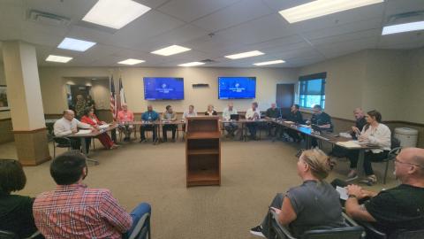 The TRMC Board of Managers convened on Oct. 15
