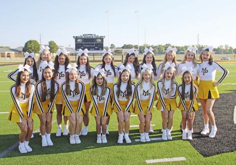Golden girls: MPHS cheer makes debut Friday