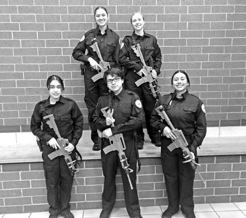 MPHS SWAT team state qualifiers: Front (L to R) Raquel Garza, Zaid Perez, Valeria Bello; Back (L to R) Esmeralda Perez, Addison Heeren; Not pictured Abigail Guerrero COURTESY PHOTO