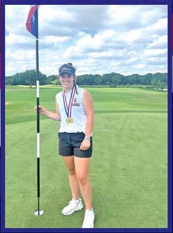 Chapel Hill’s Katie Hart brought home her second UIL 3A girls’ state golf title in three trips with a threestroke win last week at Austin’s Jimmy Clay Golf Course.