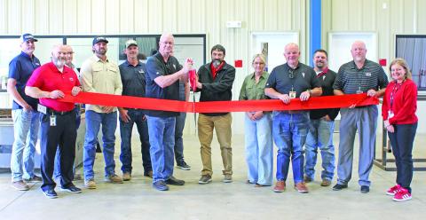 Chapel Hill cut the ribbon for their new Ag Building on Oct. 22 Photo courtesy of Christian Bass