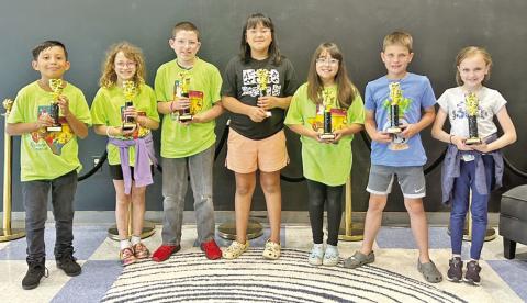 The Mystical Penguins (L to R) Eddie Olva, Callie Dimon, Shane Dimon, Kaylynn Andrade, Avalyn Netro, Judah Deal, Anna Henry COURTESY PHOTO