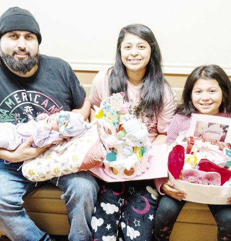 Titus Regional Medical Center rang in the new year with the birth of Alaynah Barrera, the first baby of 2024. Alaynah was born on Jan. 1, 2024, and welcomed the new year with her parents, Gabriel and Carolina Barrera, and her big sister, Ximena Soto. FILE PHOTO