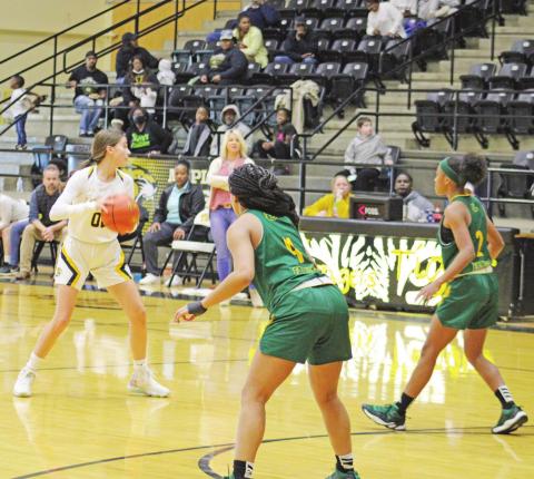 Lady Tigers roll past Longview, move to 3-0 in district
