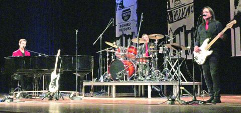 Cavanaugh with Jonny Fedevich on drums and Billy Venditti on bass.