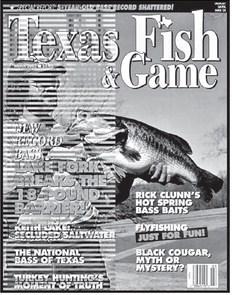 At 38, Barry St. Clair was the talk of Texas bass fishing in the early 1990s when he landed a 18.18 pound state record largemouth at Lake Fork. January 24 will mark the 33-year anniversary of the state’s heaviest bass of all-time. Texas Fish and Game Magazine publisher Roy Neves says the late Ray Sasser captured the photo that appeared on the magazine’s cover in March 1992. (Texas Fish Game Magazine Screenshot Photo)