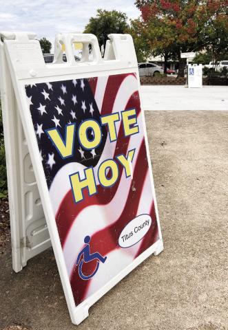 Early voting begins