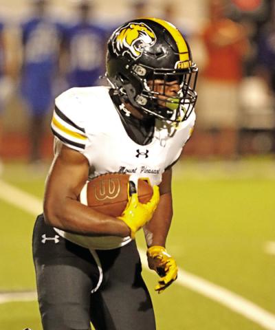 Tony Grant sets the tone for the ground game for the Tigers vs Lindale.