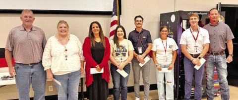 Chapel Hill presents checks to new teachers