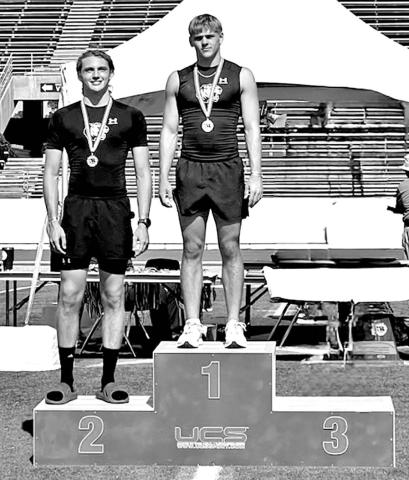 Conley Johnson (left) and Cooper Rider