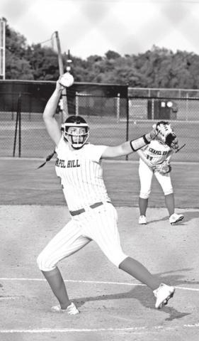 Chapel Hill senior pitcher Presley Applegate was named 13- 3A Pitcher of the Year and also received academic all-district and academic all-state honors. TRIBUNE PHOTO / QUINTEN BOYD